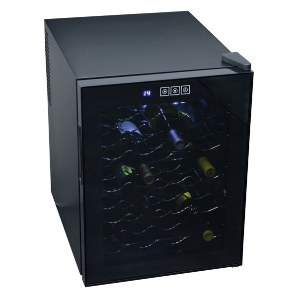 Koolatron 20 Bottle Single Zone Freestanding Wine Cooler Wayfair